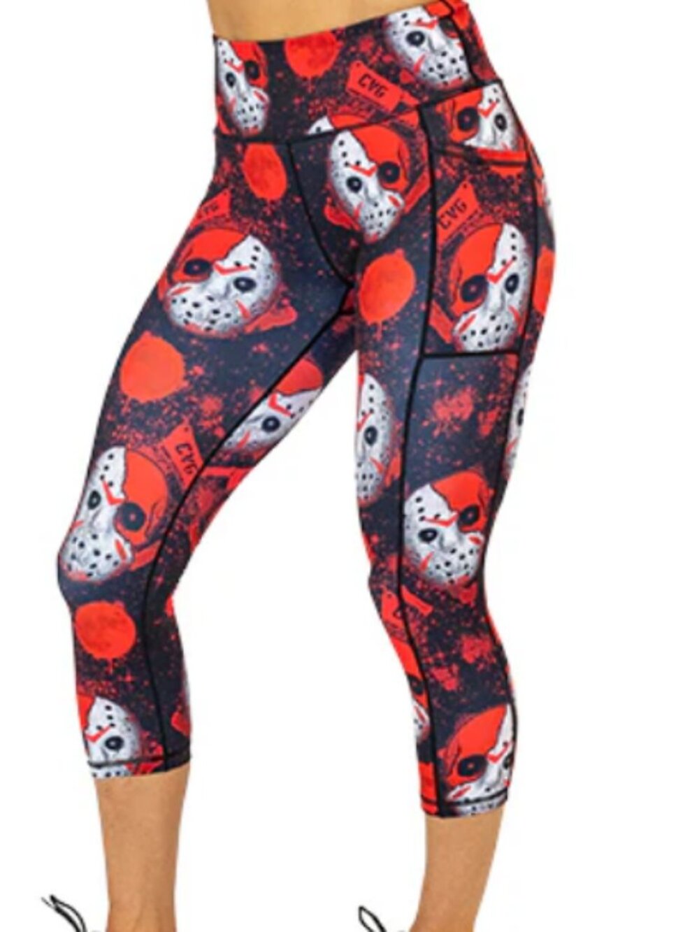 CVG Constantly Varied Gear Slasher Capri Leggings Size X Large